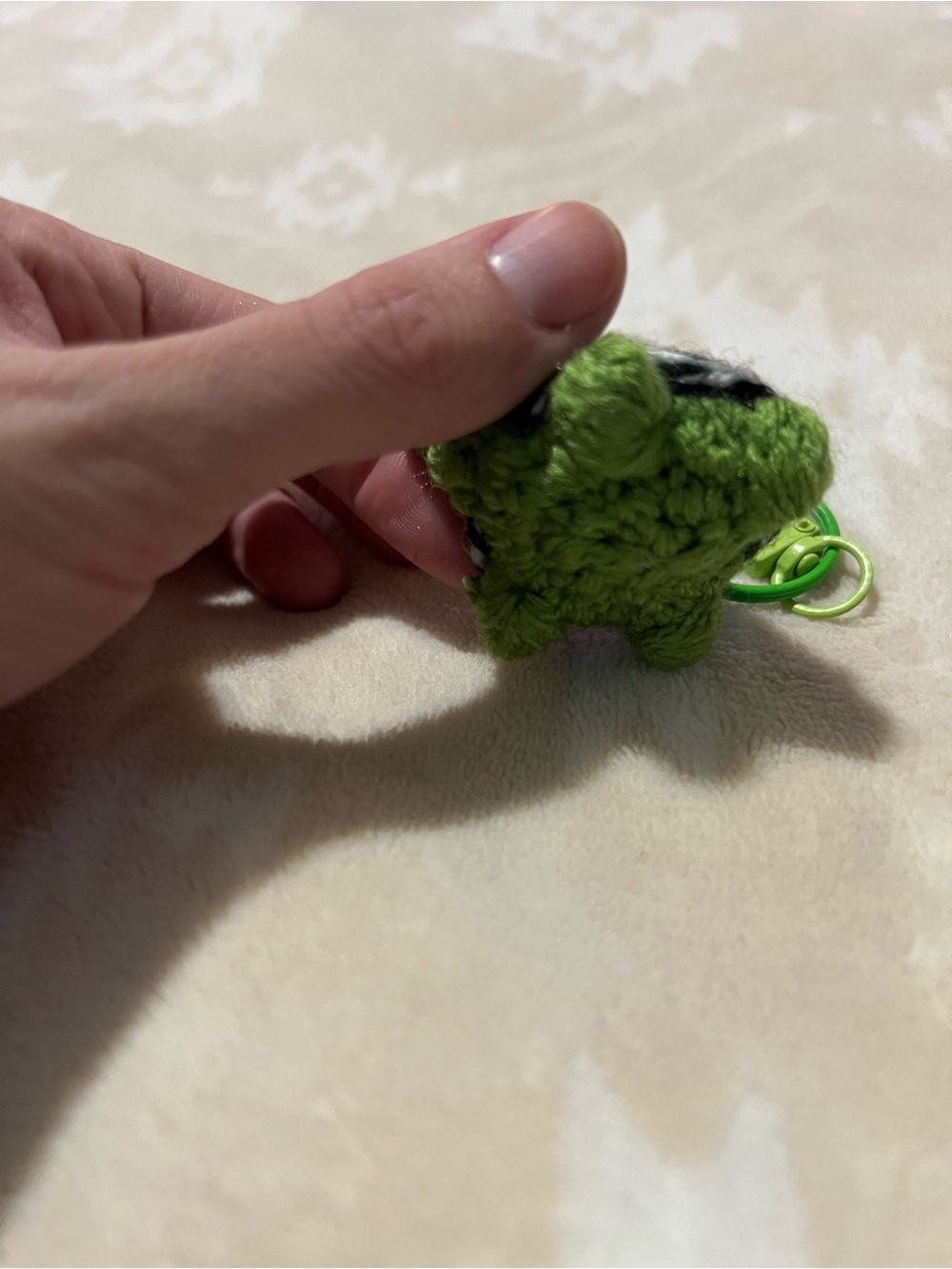 Crocheted Turtle Keychain 🐢 - Picture 3 of 6